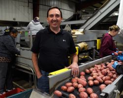 Sheldon Rockey, co-owner of Whiterock Specialties in Mosca, CO.