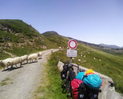 The situation on Col d'Aubisque