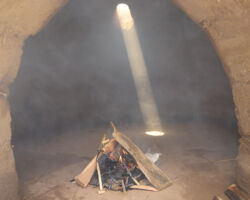 First warming fire and light shaft